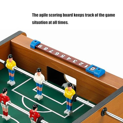 Transportable Tiny Football Table Thin Easy Carry Quick Assembly Denial Tools Required for Travel Backpacking Use Participatory Soccer Table