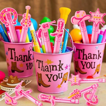 Winrayk Western Cowgirl Party Favors, 24Pcs Disco Cowgirl Mini Bubble Wands for Kids Bubbles Bulk with Detachable Topper (6 Styles), Birthday Gift Retro Rodeo Classroom Prizes Easter Goody Bag Stuffer - style: Cowgirl