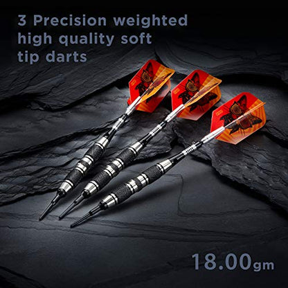 Viper "The Freak" Soft Tip Darts - style: Grooved Barrel