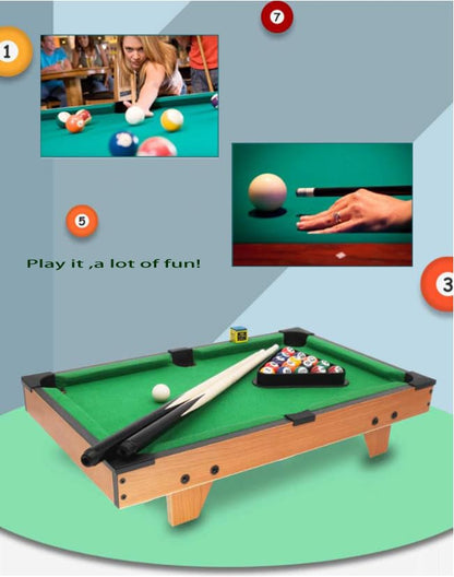 Mini Pool Table for Kids Small Billiards Game Table Top Pool Table Toy for Cat Gift for Kids Cat Pool Table Toy - style: P-20"(leg)