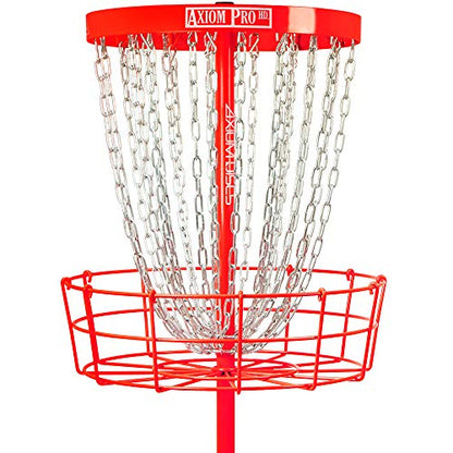 Axiom Discs Pro HD Disc Golf Basket - color: Red