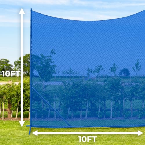 Stop that Ball™ Backstop Net Systems | Multi-Sport Ball Stop Net & Posts | Pop-Up, Freestanding & Socketed Options [7 Sizes] - size: Extender, style: Freestanding