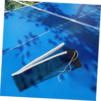 BESPORTBLE Net for Table Tennis Replacement Lightweight Polyester-Cotton Folding Mesh Net for Indoor and Outdoor Use Easy Setup Portable and Durable for Training and Leisure