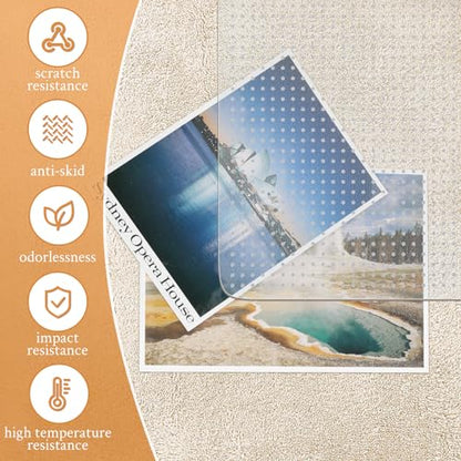 KMAT Office Chair Mat for Carpet, Computer Desk Mat,Anti-Slip Clear Desk Chair Mat for Home Rolling Chair,Heavy Duty Floor Protector for Office-Easy to Clean-45 x53 with Lip - size: 45"x53", style: Carpet Mat With Lip