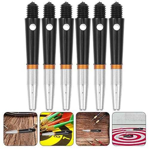 BESPORTBLE Shaft Steel Tip Darts Steel Tip Rods Toys Portable Rods Flying Toy Parts Aluminum