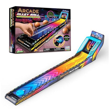 Game Zone Arcade Alley Ball for 1-2 Players, Ages 6+, Electronic Multiplayer Kids & Adults