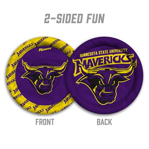 YouTheFan NCAA Minnesota State Mavericks Flimzee Bean-Bag Flying Disc - style: Minnesota St Mavericks