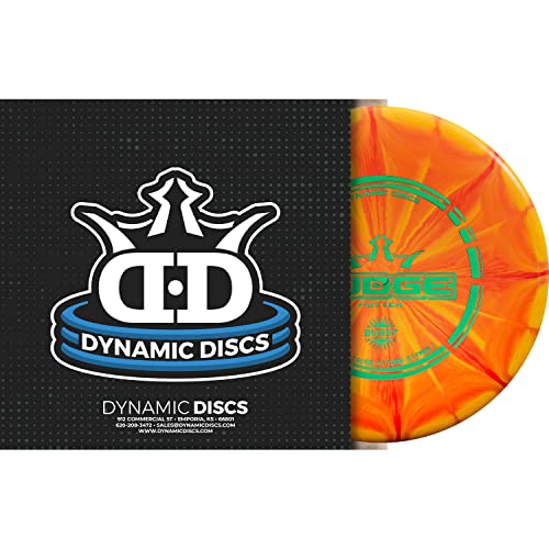 Dynamic Discs Prime Burst Judge Disc Golf Putter, Men and Women Frisbee Golf Putter, 170g Plus, Beaded Throwing Frisbee Golf Putter, Stable Disc Golf Flight, Stamp Color Will Vary, Orange - color: Orange