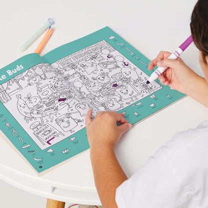 Highlights Hidden Pictures 2026 Activity Books for Kids Ages 6 and Up, 4 Puzzle Books Packed with Hidden Object Fun, Coloring Pages, and Seek and Find Fun