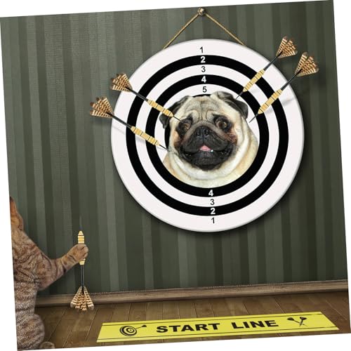 Dart Floor Markings Notice Line Floor Sticker for Dart Throwing Game Supplies