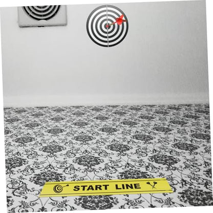 Toddmomy Game Throw Notice Marker Dart Floor Markings Line Marker Game Supplies