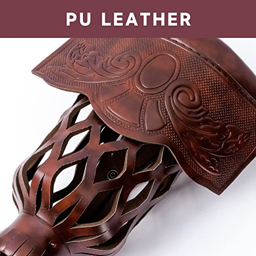 GSE Games & Sports Expert Set of 6 Heavy Duty PU Leather Billiard Pool Table Pockets, Billiard Pool Table Accessories (Several Colors & Styles Available) - color: Walnut - Shield