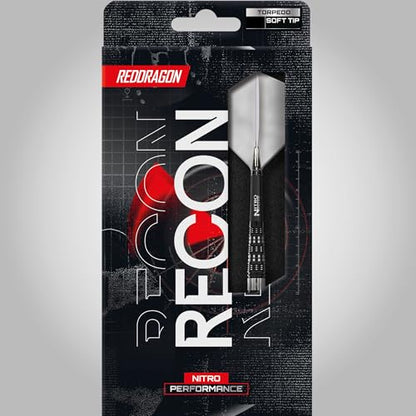 RED DRAGON Darts - Rebel | Recon | Ascend | Paradym | Wolf - Professional Soft Tip Darts - Includes Dart Flights and Shafts - size: 18G - Soft Tip