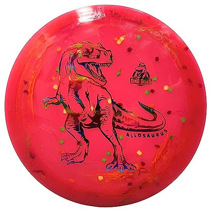 Allosaurus Disc Golf Distance Driver for Children and Novice Players | Ultra Lightweight | Made by Dino Discs