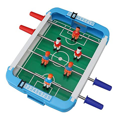 Generic Foosball Table Fun Puzzle Educational Portable Table Soccer Game Strong Stainless Steel Pole for Kids & Adults for Game Rooms & Parties