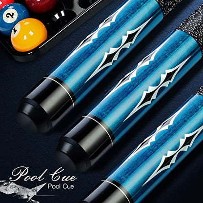 58 Inch 19oz/20oz Maple Billiard Stick Pool Cue Set 13mm Tip, Hardwood Canadian Maple Professional Billiard Pool Cue Stick - color: 20Oz
