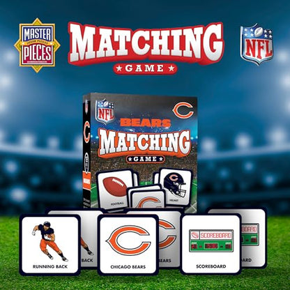 MasterPieces NFL Chicago Bears Matching Game - Fun Family Game for Kids - Officially Licensed NFL Product - style: Dallas Cowboys