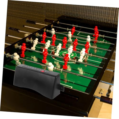 BESPORTBLE Foosball Accessories 2-Pack Compact Foosball Balls Collect Case for Table Football Replacement Parts 9.64X3.54X2.36In Durable Plastic Ball Holder for Game Room