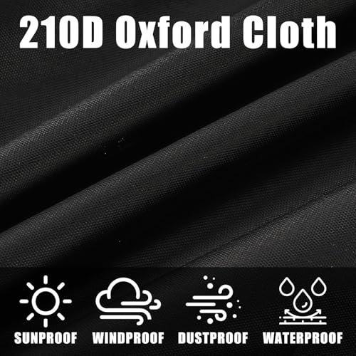 Blueshyhall Billiard Pool Table Cover 8 Feet, Waterproof & Dustproof Cover for Pool Table, Indoor Outdoor Protection Snooker Table Covers