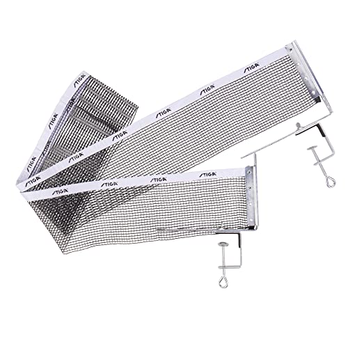 STIGA 72" Ping Pong Net and Post Set - Fits Regulation-Sized Ping Pong Tables