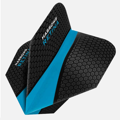 Harrows Retina | Premium Extra Strong 100 Micron Dart Flights in Standard Shape … - color: Aqua