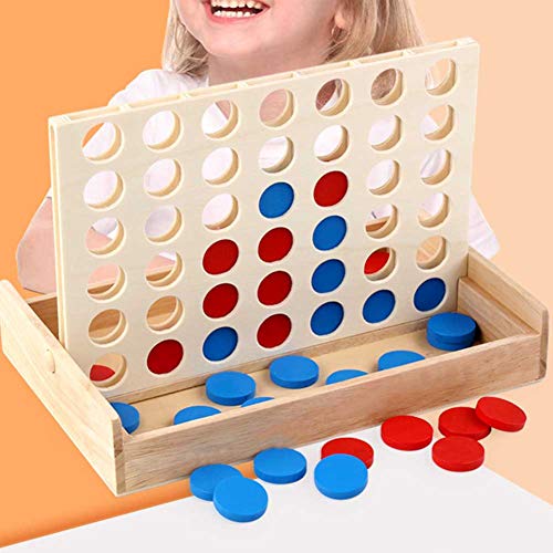 VGEBY Wood Checkers Durability Indoor/Outdoor Fun Board Game for All Ages