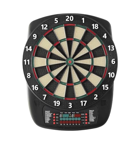 Electronic Dart Board, 13.5" Target Dartboard with 43 Games, 200+ Variations, 6 Darts & 50 Tips - LCD Scoring for Home, Game Room & Parties
