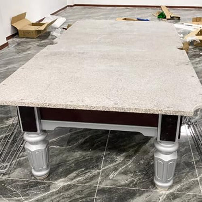 Professional Slate Pool Table, Premium Billiard Table for Home & Club, Leveled Playing Surface, Heavy Duty Frame - color: D, size: 12