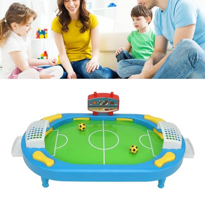 plplaaoo Table Football Games Interactive Soccer Tabletop Football Pinball Mini Foosball Games Fun Team Building Hand Eye Coordination Game for Family Parties Kids Adults ABS Material