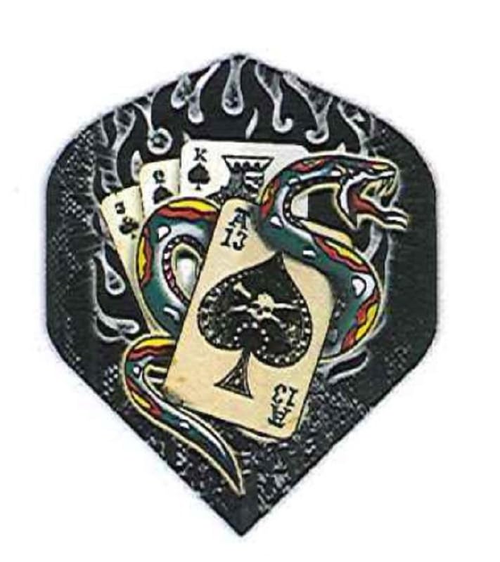 5 Sets (15 Flights) Alchemy Standard Size Dart Flights - Mixed Designs