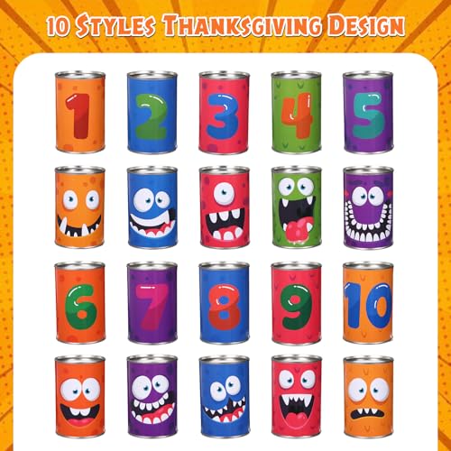 HyDren 13 Pcs Carnival Can Bean Games Bag Toss Festival Party Games for Kids Adults Carnival Supplies for Outdoor Indoor Family Birthday Homeschooling Lawn Yard Backyard Activities Game