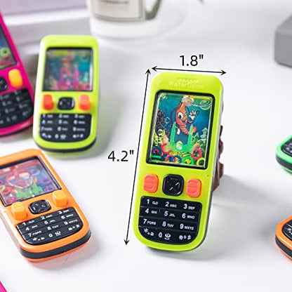 48 Pcs Handheld Water Ring Games Party Favors, Easter Egg Fillers, Back to School Classroom Prizes,Goodie Bags Stuffers,Return Gifts for Kids Birthday Party,Treasure Box,Pinata Filler Bulk