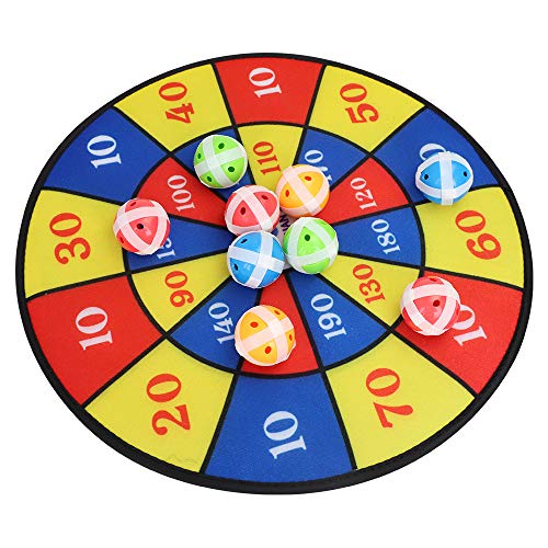 Sticky Ball Set for Fabric Dart Board, Kids Darts Game Accessories,Include 12 Balls