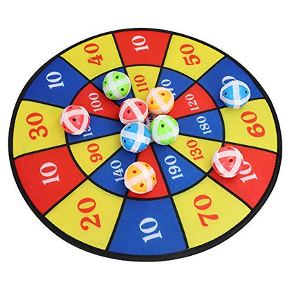 Sticky Ball Set for Fabric Dart Board, Kids Darts Game Accessories,Include 12 Balls