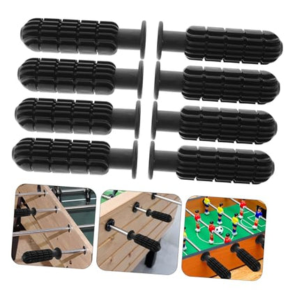 BESPORTBLE 1 Set Foosball Table Accessories Kit Replacement Handles Grip for Soccer Table Sturdy Plastic Foosball Machine Parts