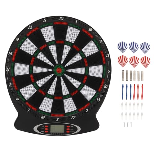 Electronic Dartboard Advanced Sensor Indoor Game for Family Office, Durable PP Material