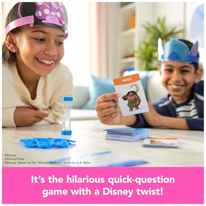 Spin Master Games, Disney Hedbanz, The Hilarious Meme Picture Guessing Game with Popular Disney Characters, 2-6 Players for Ages 6 & Up - style: Disney Hedbanz