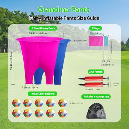 Granny Pants Yard Game for Adults,Oversized Granny Pants Outdoor Game
