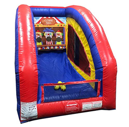 Ultralite Sealed Air Frame Games | Ball and Bag Toss | Includes Frame, Panel, Built-in Blower, Balls, and Bag | for Backyards, Carnivals, Schools, Birthday Parties