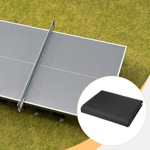 Table Tennis Cover Oxford Cloth Waterproof Premium Heavy Duty Windproof 280x150cm Pingpong Table Protector for Park Patio