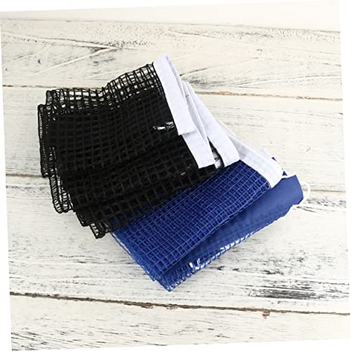2pcs Regulation Pong Net Bike Cage Mount Base Keychain Mirror Equipment Table Tennis Ball Net Suit Table - size: 175*15CM