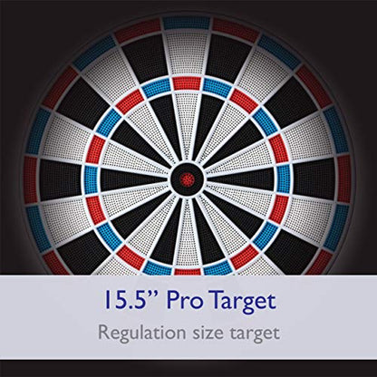 Viper 787 Electronic Dartboard, Ultra Thin Spider for Increased Scoring Area, Free Floating Segments, Locking Segment Holes for Fewer Bounceouts, Automatic Scoring
