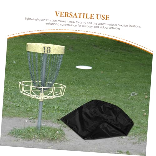 TOYANDONA Disc Golf Basket Cover Heavy Duty Outdoor Protection Oxford Lightweight Portable for Year Use and Easy Maintenance
