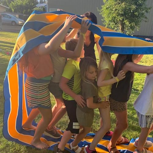 Outdoor Relay Race Rolling Mat, Fun Playing Run Mat, Teamwork Activity Rug for Group Games & Field Day Events(6m/236.2in) - size: 6m/236.2in