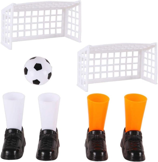 Finger Soccer Game Set with 2 Goals, Mini Table Football Game for Fans Club Sports Bar and Home Party