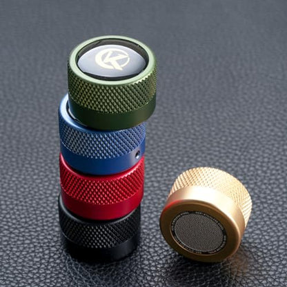 KONLLEN Round Pool Chalk Holder Pool Billiards Accessories Portable Multifunctional Sturdy Pool Cue Accessories - color: Red