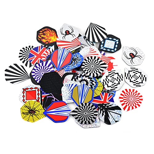 Standard Dart Flights Durable Replacement Dart Accessories Perfect Flights Equipment Supplies for Dart Games 60pcs 90pcs Select