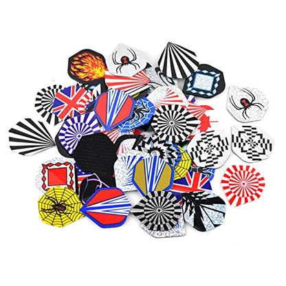 Standard Dart Flights Durable Replacement Dart Accessories Perfect Flights Equipment Supplies for Dart Games 60pcs 90pcs Select