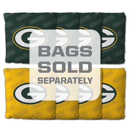 YouTheFan NFL 2' x 4' Slogan Series Professional Wood Cornhole Game - color: Green Bay Packers