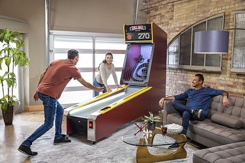 Skee-Ball Classic - Commerical Arcade Table Machine Game for Home Basement Recreation Room - Nostalgic Classic Fun of Roll and Score - Made in The USA